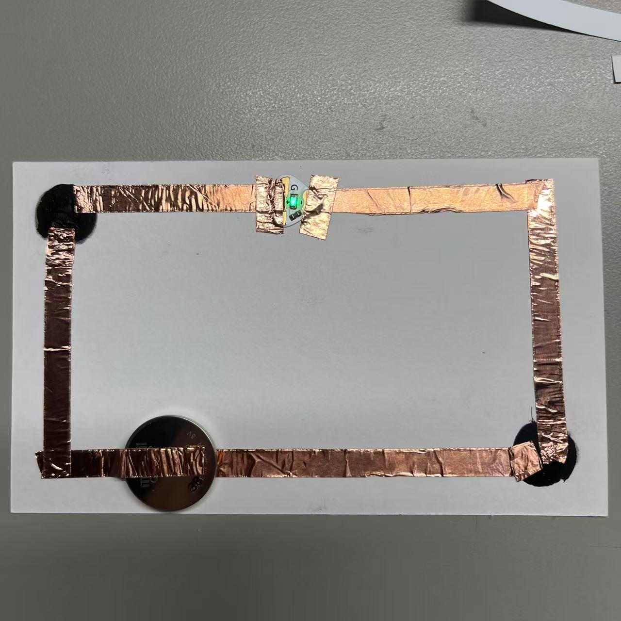 Conductivity using graphite and pigments.