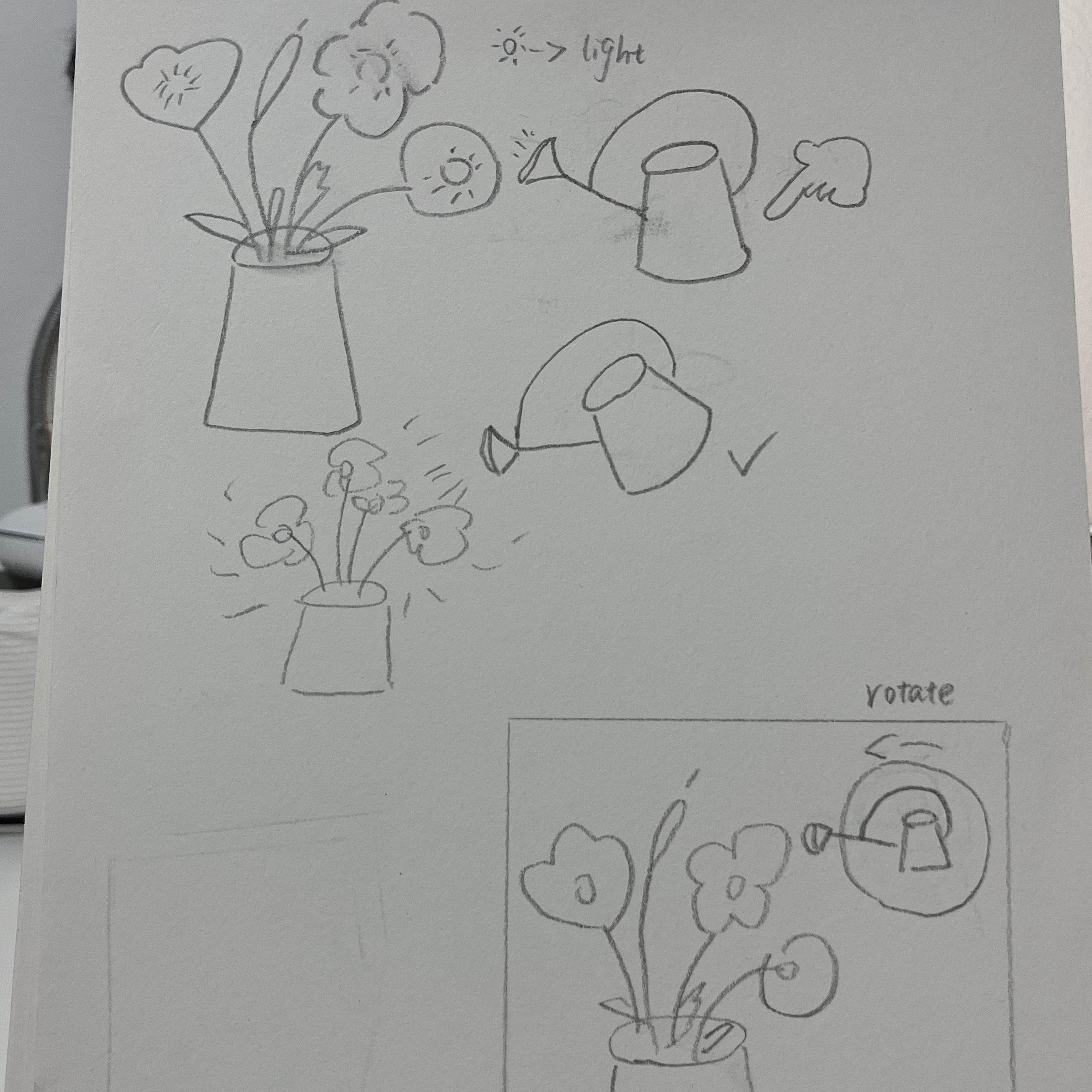 Flower pattern light up's, interactive circuit design.