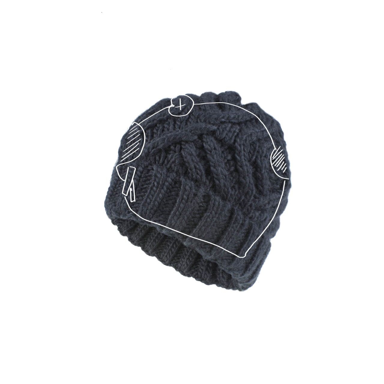 Circuit Interaction Design for Woolly Hat.