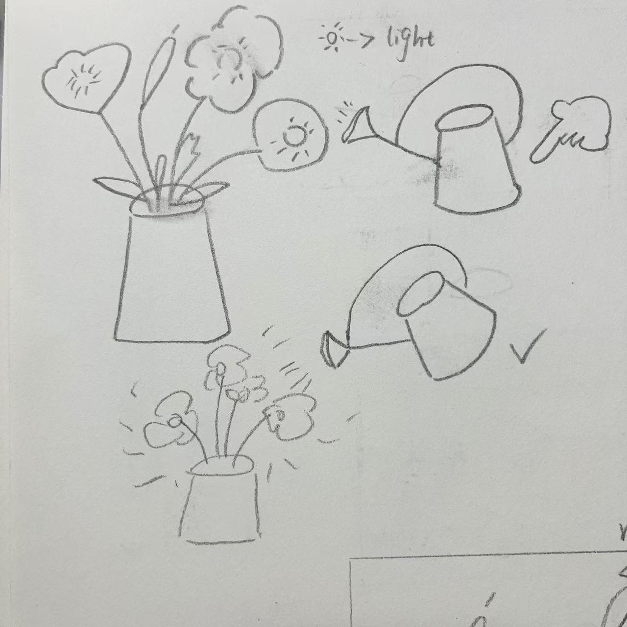 Flower pattern light up's, interactive circuit design.