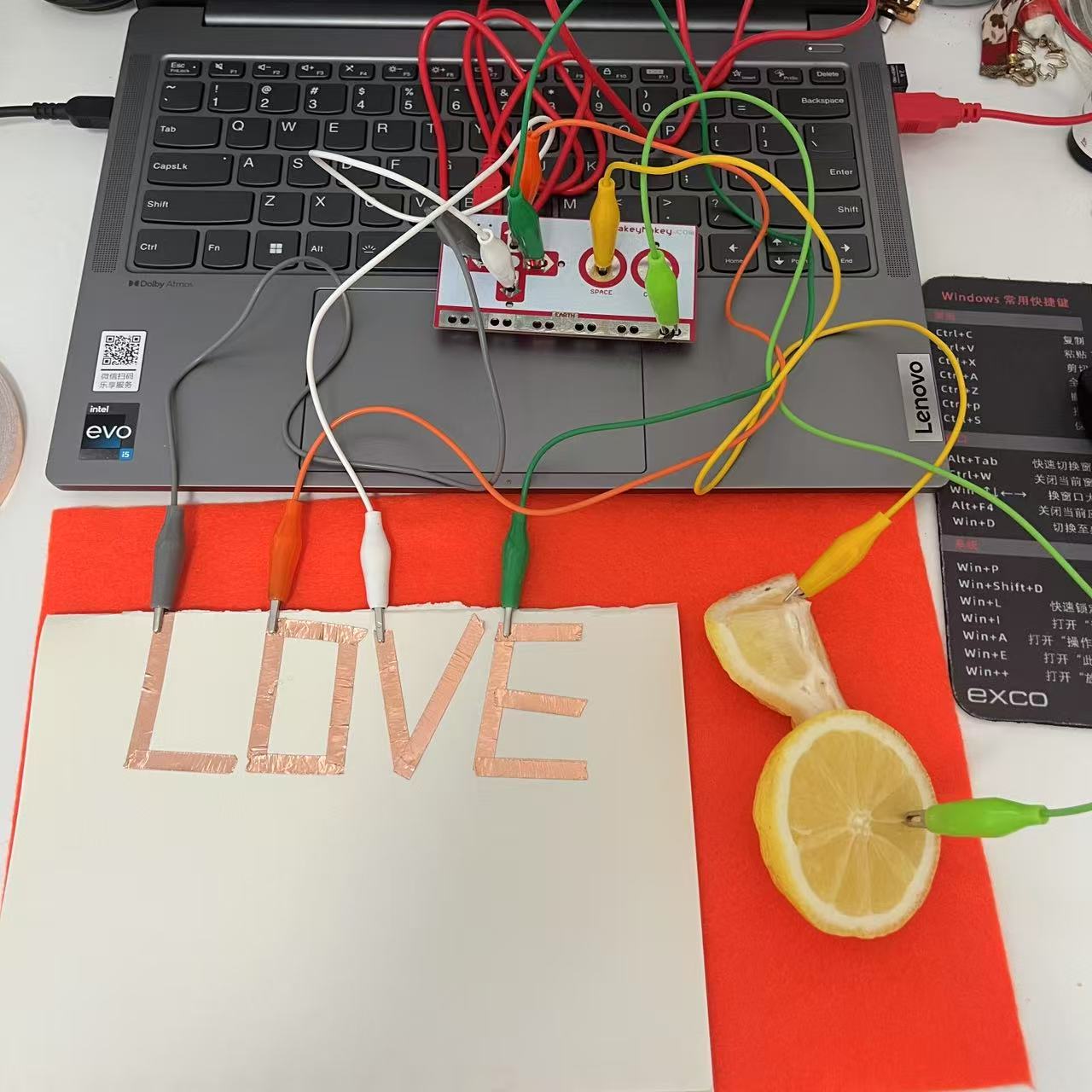 Lemon and Copper Bar Induction