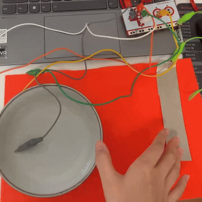 Circuit sensing of water