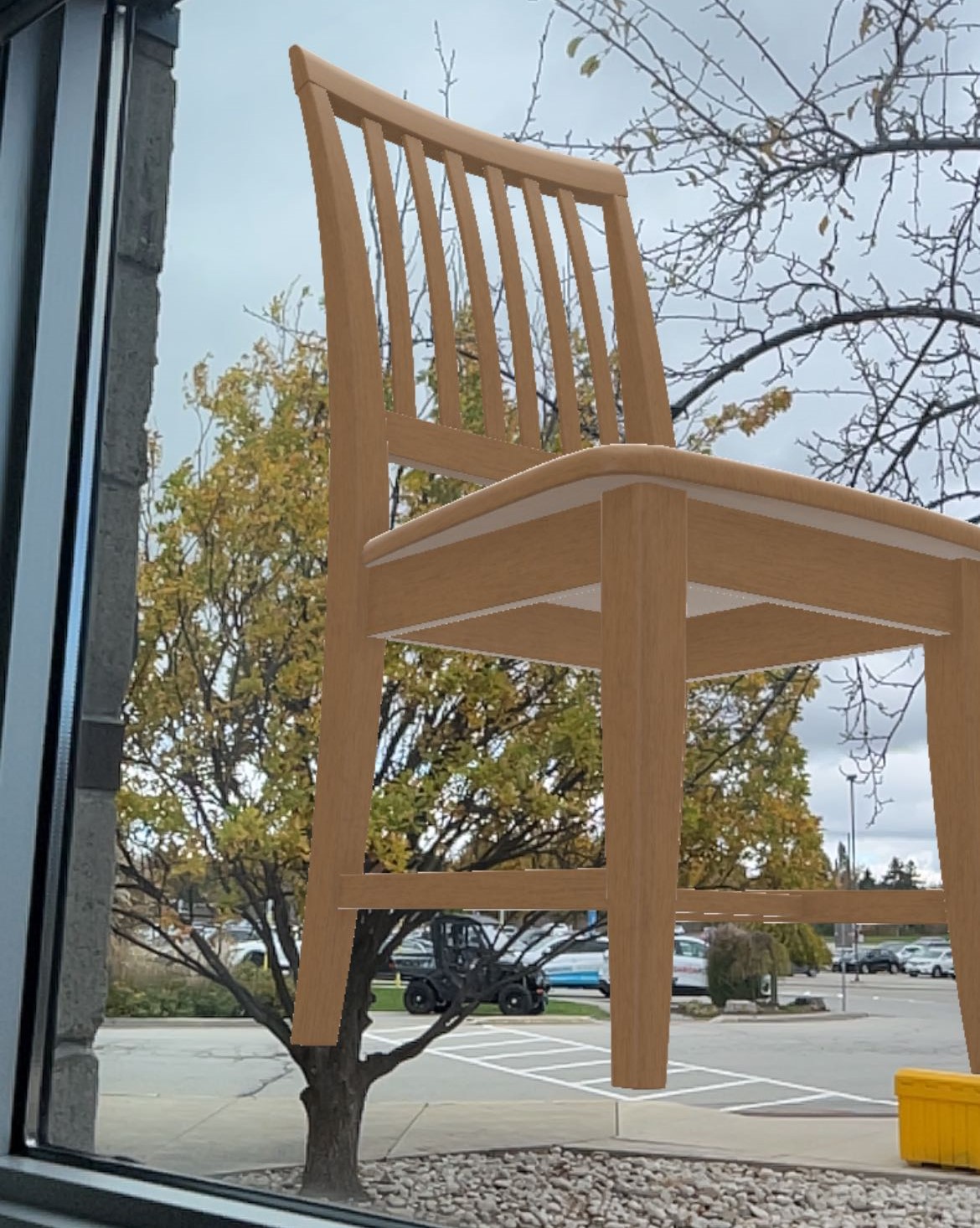 Screenshot of AR displayed on a tablet