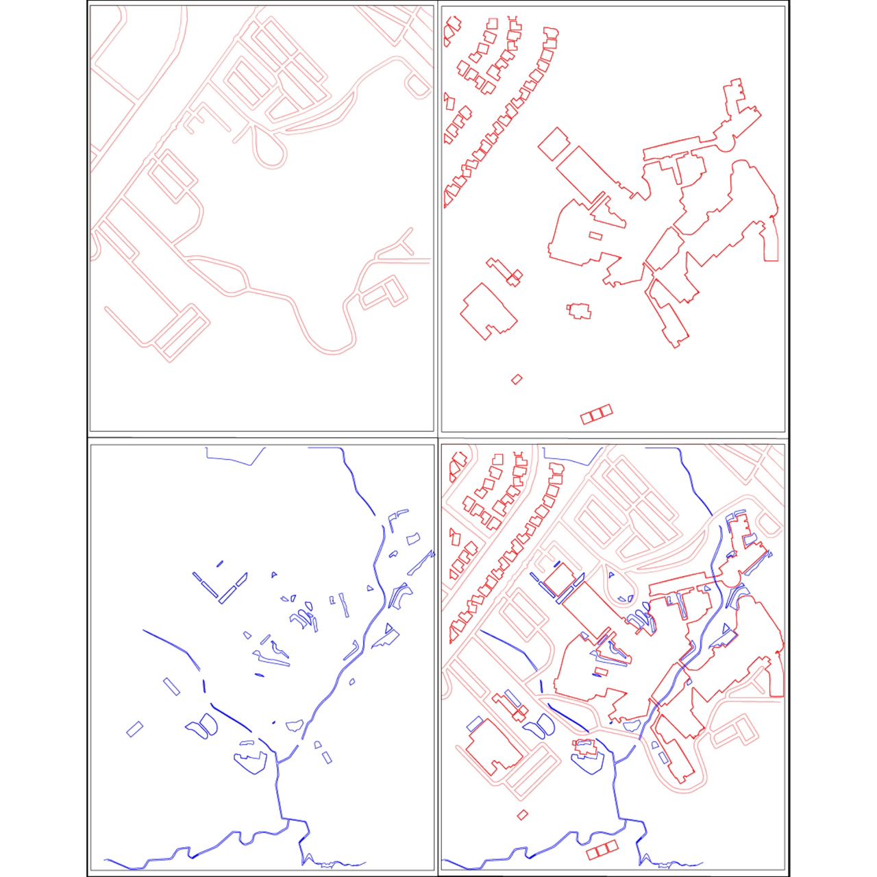Extract all parts of the map on the AI